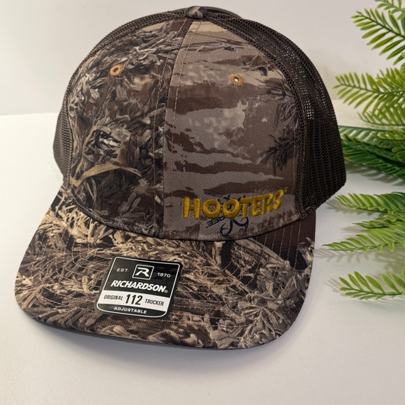 Realtree Richardson 112 Snapback Trucker Camo Camouflage Printed Trucker Cap Hat - Picture 9 of 9
